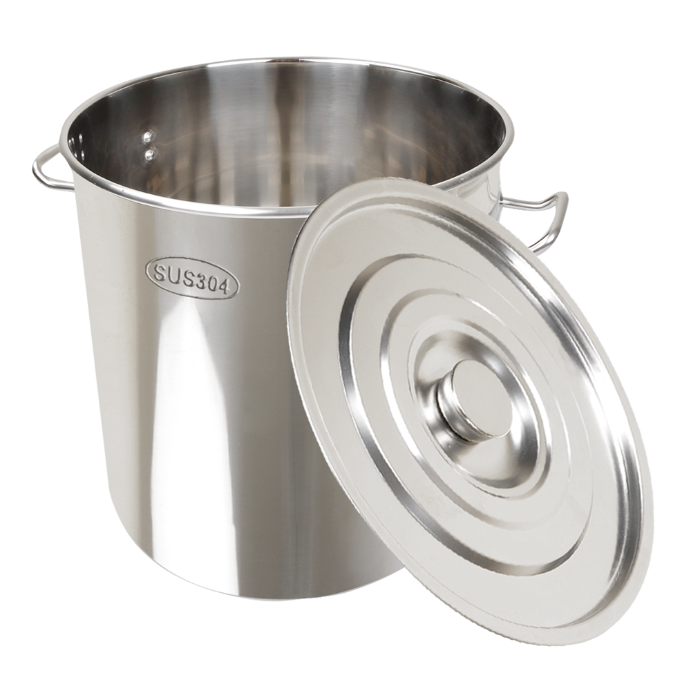 Yapamit X3068 Tall Body Inclined Body 304 Stainless Steel Pot With Compound Bottom