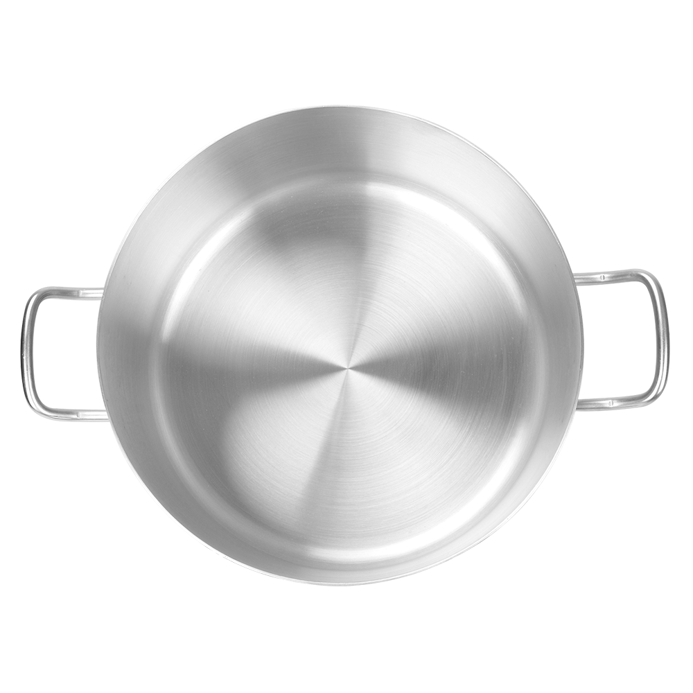 Yapamit X3054 04 Style Short Body Stainless Steel Sauce Pot With Compound Bottom