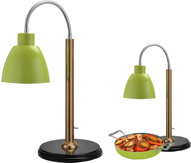 Yapamit Runde Dali-Lampe für warme Speisen für Hotelrestaurants