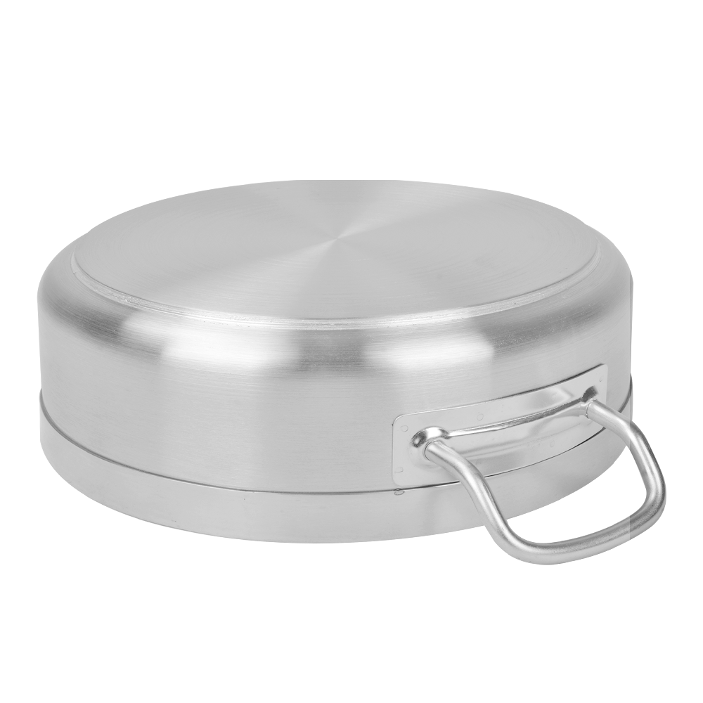 Yapamit X3054 04 Style Short Body Stainless Steel Sauce Pot With Compound Bottom